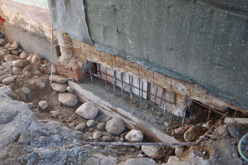 Underpinning Installation